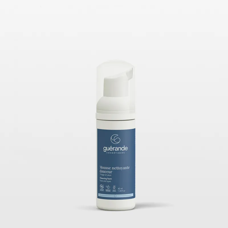Mousse nettoyante douceur format voyage