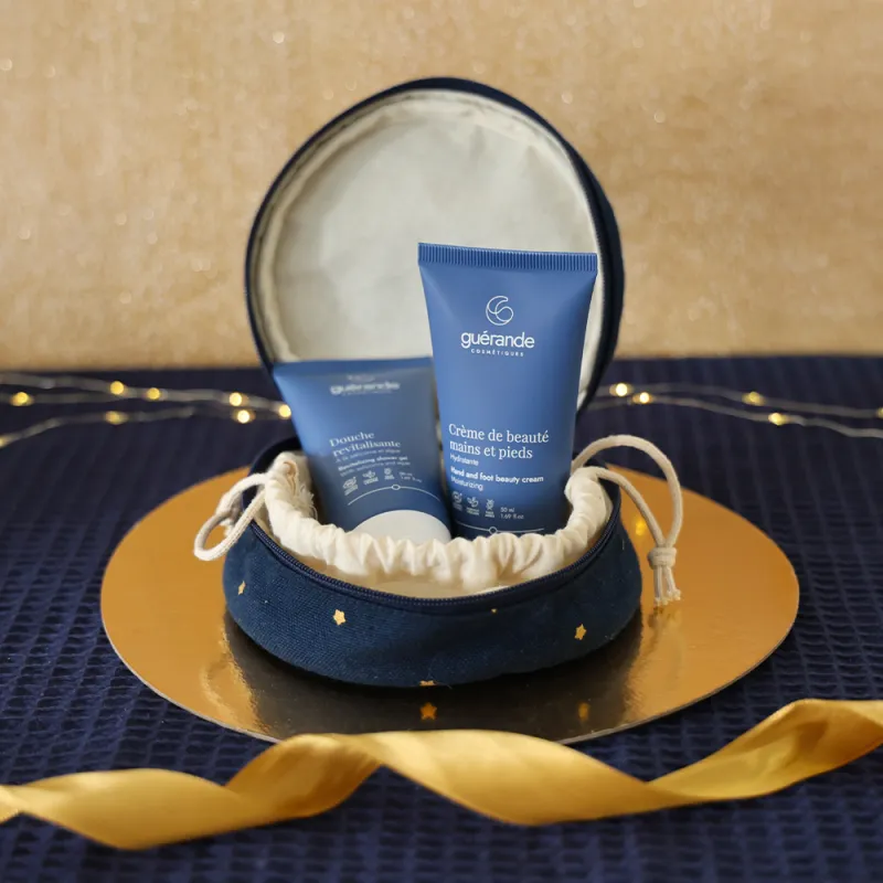 Christmas Gift Set Round Pouch