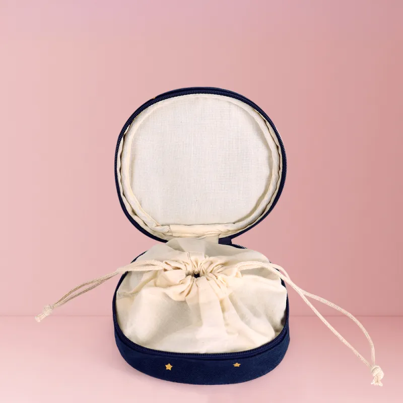 Christmas Gift Set Round Pouch