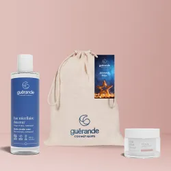 Pochette soin du visage : Eau micellaire et Crème  jour et nuit
