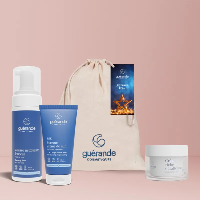 Soin Bio Coffret rituel HYDRA confort | Guérande Cosmétiques