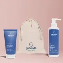 Organic body treatment : Body scrub and moisturizing body lotion