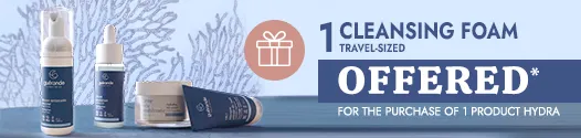 A FREE TRAVEL-SIZED CLEANSING FOAM